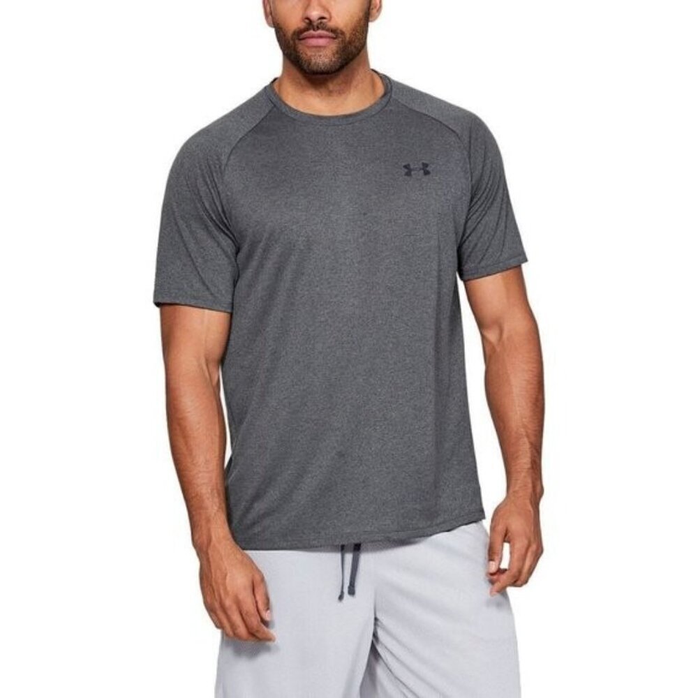 Under Armour Men's Short Sleeve T-Shirt Heather Gray Size L - Picture 9 of 9